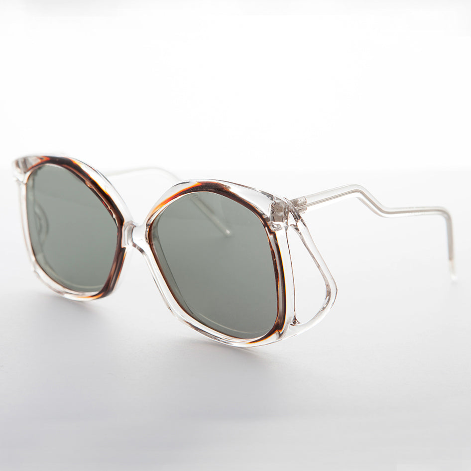 Oversized Polarized Women's 80s Sunglass 