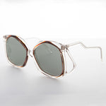 Load image into Gallery viewer, Oversized Polarized Women&#39;s 80s Sunglass 
