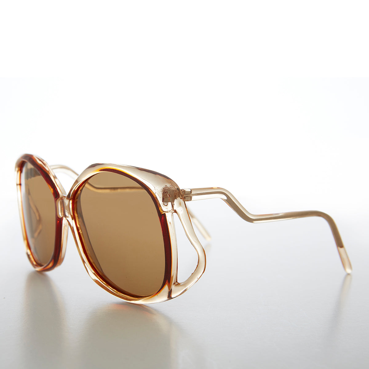 Oversized Polarized Women's 80s Sunglass 
