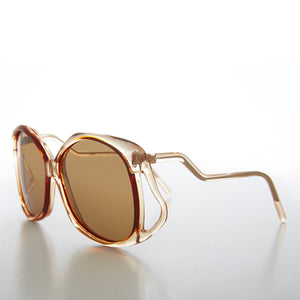 Oversized Polarized Women's 80s Sunglass 