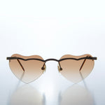 Load image into Gallery viewer, brown heart sunglasses
