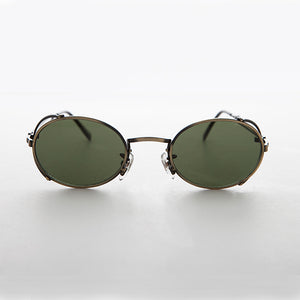 Elegant Steampunk Sunglass with Cut Out Design 