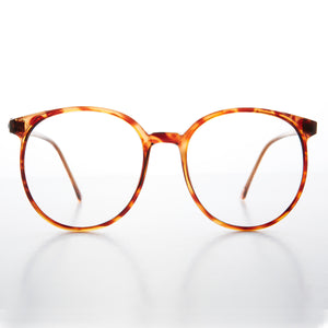 Big 80s Secretary Eyeglasses with Clear Lens