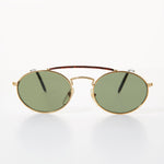 Load image into Gallery viewer, Oval Old Timey Aviator Vintage Sunglasses
