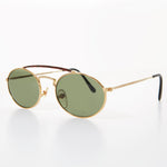 Load image into Gallery viewer, Oval Old Timey Aviator Vintage Sunglasses
