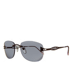 Load image into Gallery viewer, Tinted Rimless 90s Vintage Sunglasses

