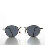 Load image into Gallery viewer, Curved Geometric 90s Metal Sunglasses 

