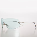 Load image into Gallery viewer, Y2K Rimless Shield Sunglasses 
