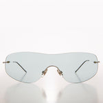 Load image into Gallery viewer, Y2K Rimless Shield Sunglasses 
