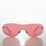 Load image into Gallery viewer, Y2K Rimless Shield Sunglasses 

