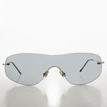 Load image into Gallery viewer, y2k Rimless Shield Sunglasses
