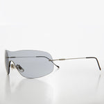 Load image into Gallery viewer, y2k Rimless Shield Sunglasses
