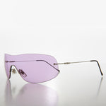 Load image into Gallery viewer, Y2K Rimless Shield Sunglasses 
