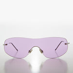 Load image into Gallery viewer, Y2K Rimless Shield Sunglasses 
