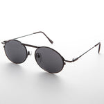 Load image into Gallery viewer, Vintage Steampunk Sunglass with Spring Brow Bar - Steamcon
