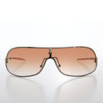 Load image into Gallery viewer, Y2K One Piece Lens Shield Wrap Around Sunglass 
