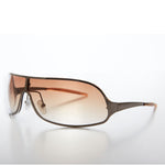 Load image into Gallery viewer, Y2K One Piece Lens Shield Wrap Around Sunglass 
