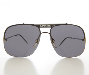 large square pilot sunglasses