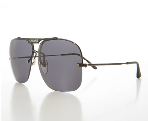 large square pilot sunglasses