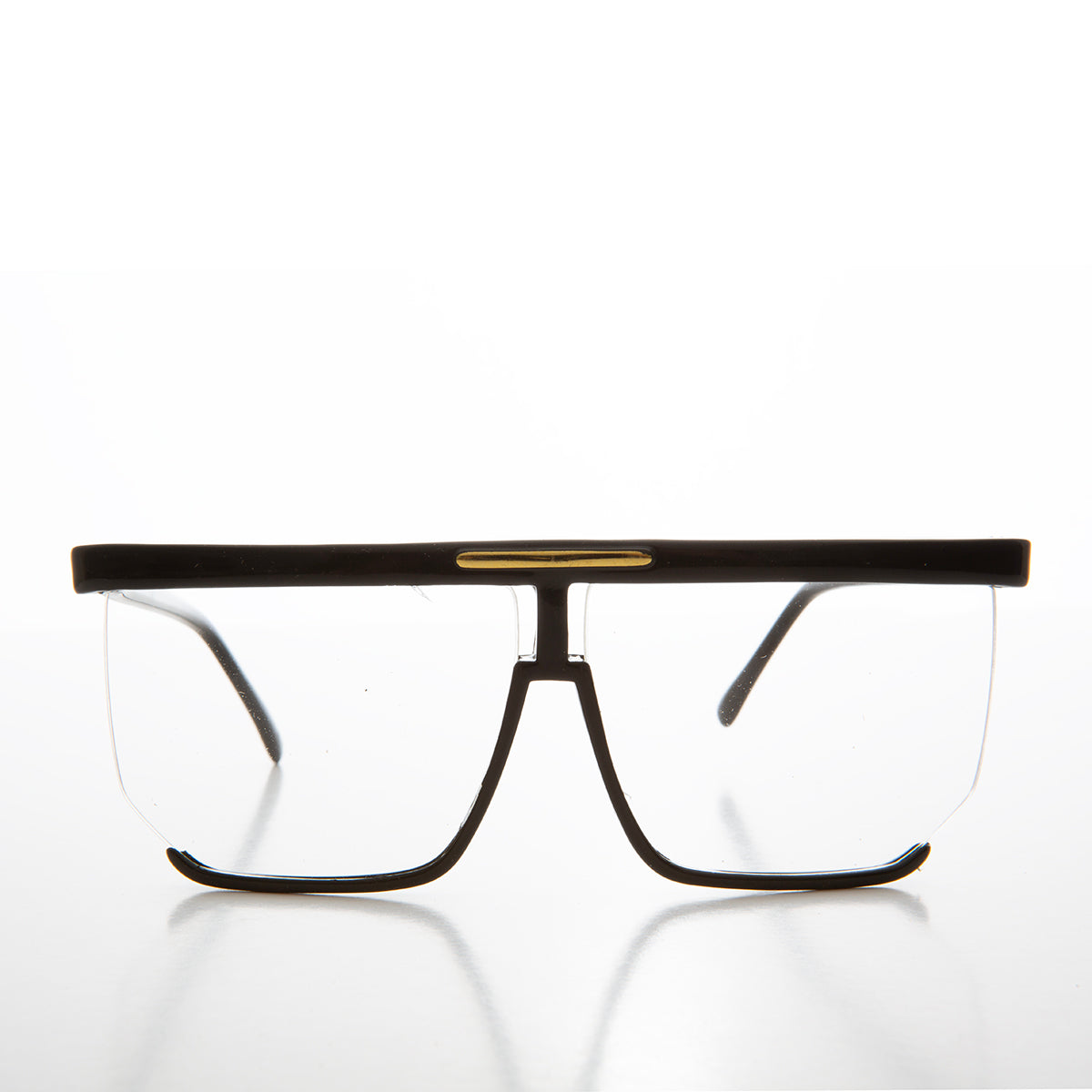 Flat Top Protective Safety Eyeglasses