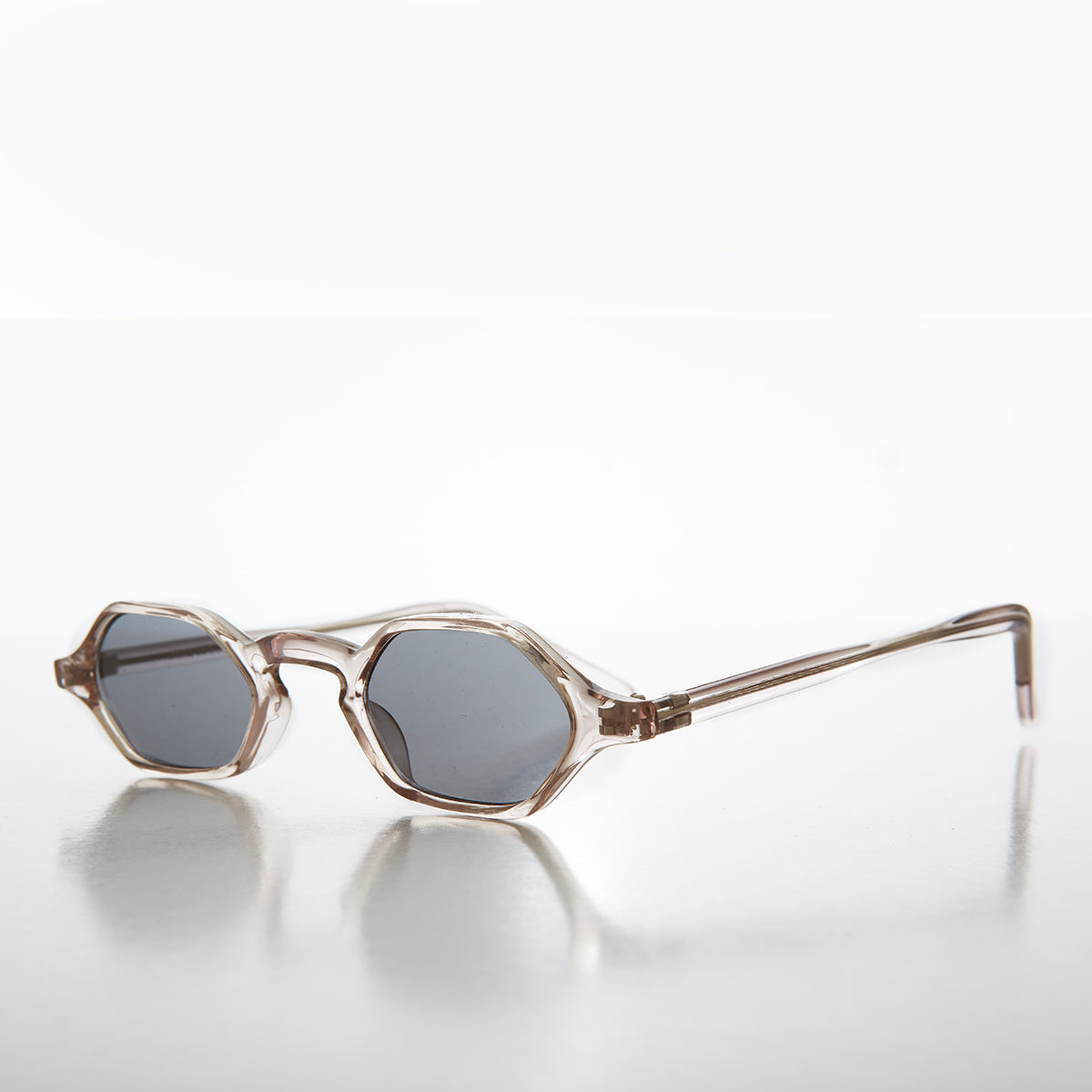 Tiny Hexagon Vintage Sunglasses