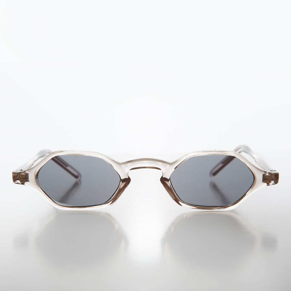 Tiny Hexagon Vintage Sunglasses