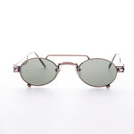 Load image into Gallery viewer, Small Steampunk Aviator with Oval Lens 
