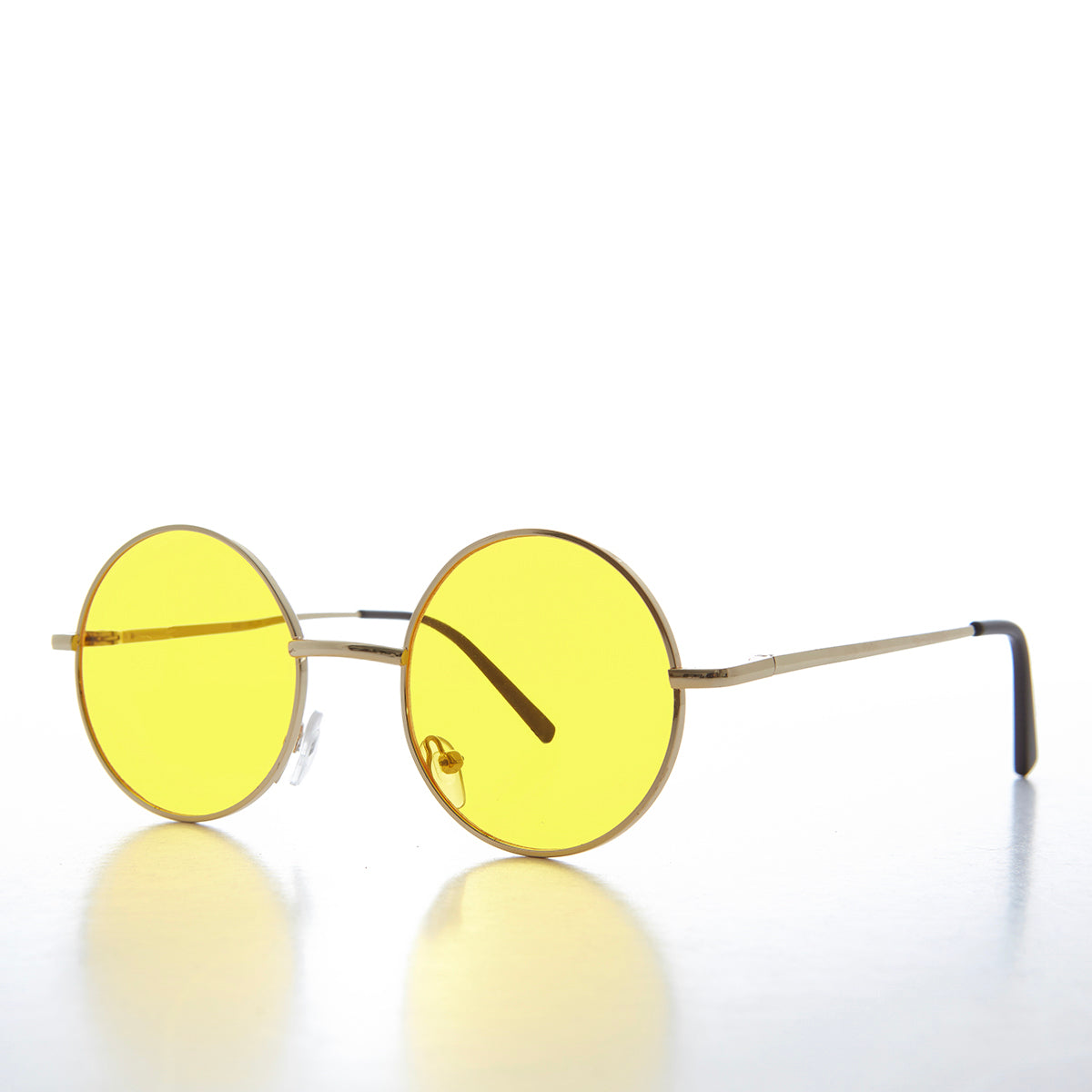 Large Round Tinted Lens Sunglasses