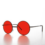 Load image into Gallery viewer, Large Round Tinted Lens Sunglasses
