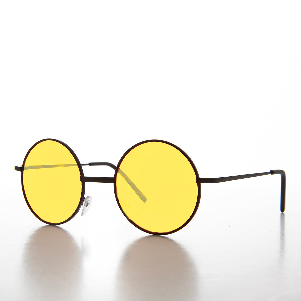 Large Round Tinted Lens Sunglasses