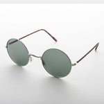 Load image into Gallery viewer, Round Hippy Vintage Sunglass with Glass Lens
