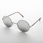 Load image into Gallery viewer, Round Mirror Lens Vintage Sunglasses
