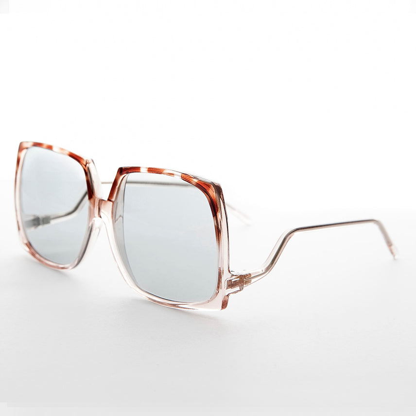 Vintage Women's Sunglass Square Transition Lens