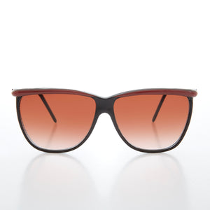 Women's Sunglasses with Colored Brow Line - Verla