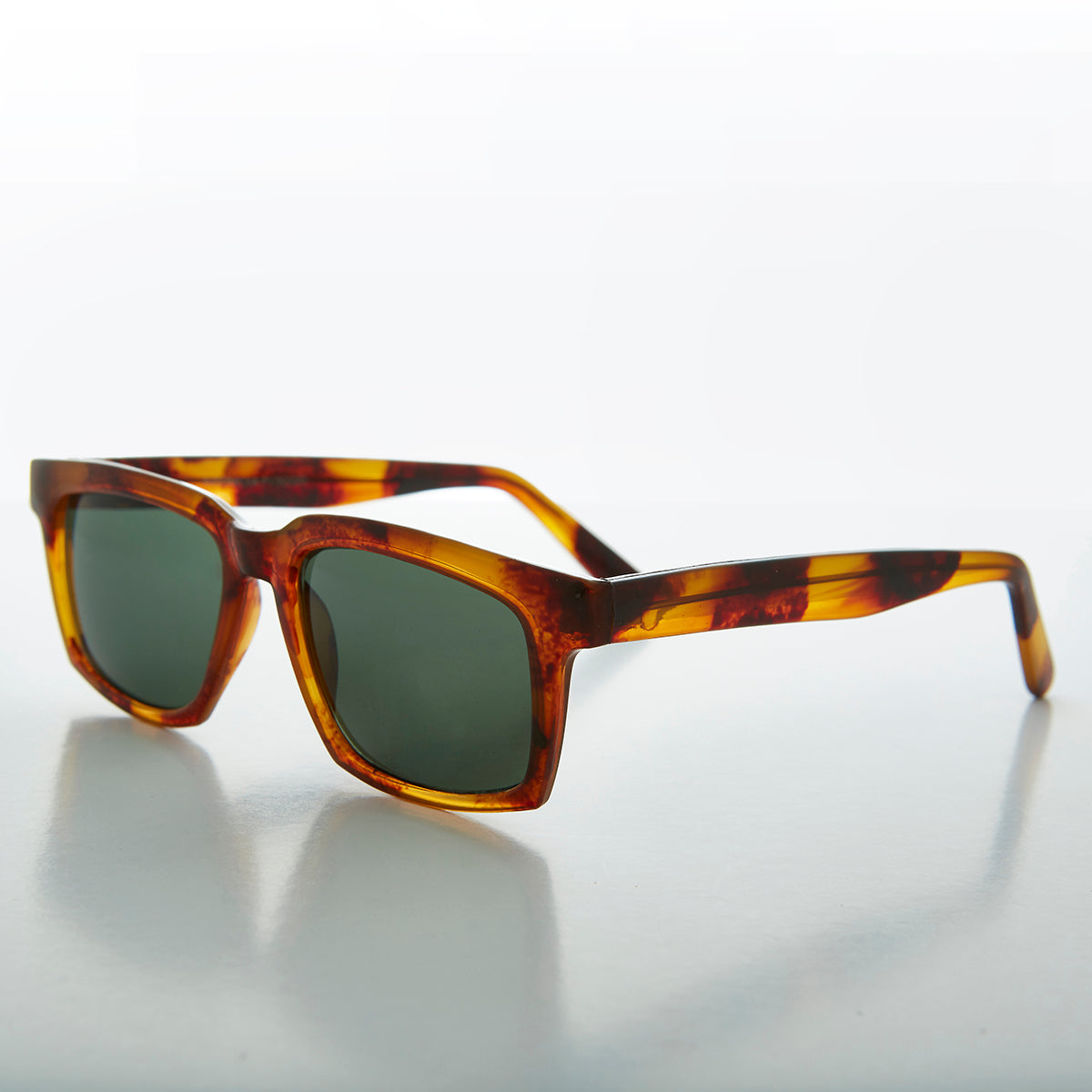 Thick Horn Rim Men's Vintage Sunglass - Vic