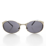 Load image into Gallery viewer, oval metal sunglasses
