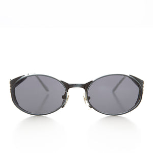 oval metal sunglasses