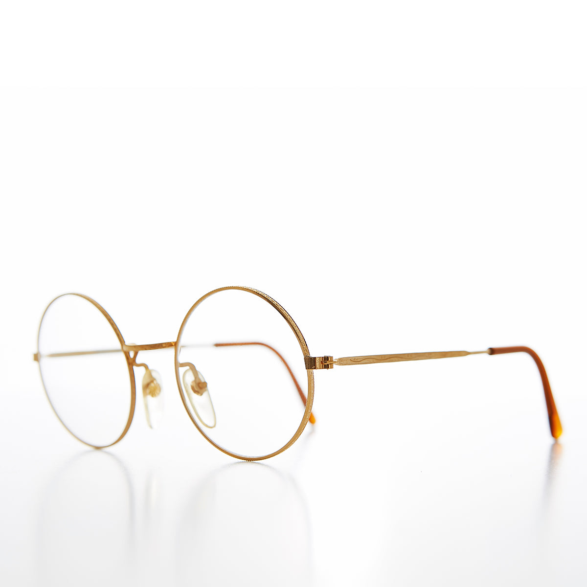round gold eyeglasses