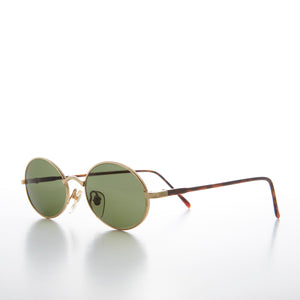 Classic Oval Vintage 90s Sunglass Optical Quality Frame 