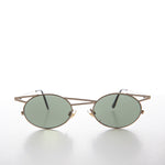 Load image into Gallery viewer, Futuristic Zig Zag Oval Lens Vintage Sunglass - Zee
