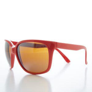 80s Classic Curved Square Sunglasses 