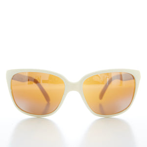 80s Classic Curved Square Sunglasses 