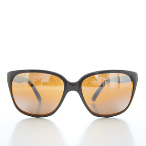 80s Classic Curved Square Sunglasses 