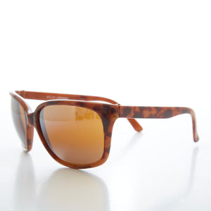80s Classic Curved Square Sunglasses 