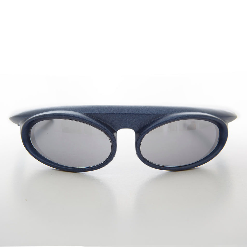 Futuristic Wrap Around Goggle Vintage Sunglass 