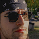 Load and play video in Gallery viewer, Round Aviator with Industrial Accents - Ray

