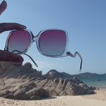 Load and play video in Gallery viewer, Mia Sunglass - Pink
