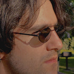 Load and play video in Gallery viewer, Gothic Oval Steampunk Vintage Sunglasses - Wink
