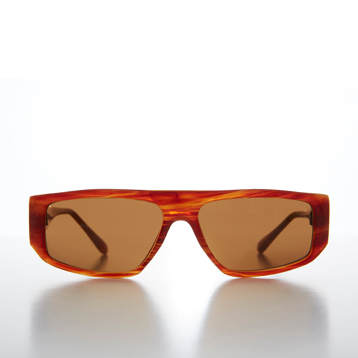 Vintage flat top sunglasses cheap