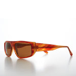 Load image into Gallery viewer, Beatnik Flat Top Hipster Brown Mahogany Vintage Sunglass
